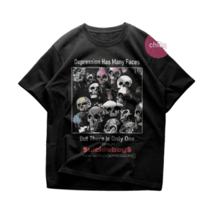 Suicideboys Depression Has Many Faces Black Tee