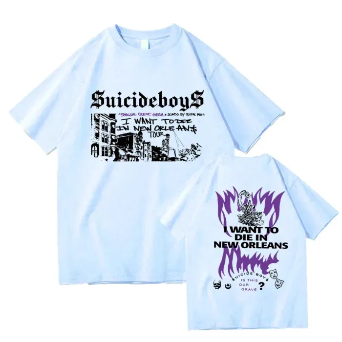 Suicideboys I Want To Die In New Orlean T-Shirt Suicideboys I Want To Die In New Orlean T-Shirt