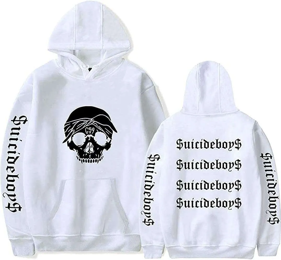 $uicideboy$ Long Sleeve White Hoodie $uicideboy$ Long Sleeve White Hoodie
