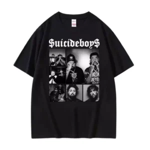 $uicideboy$ Black & White Collage T-Shirt