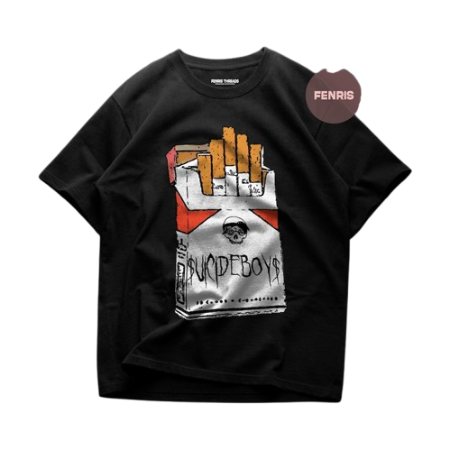$uicideboy$ Smoking Pack Streetwear Tee $uicideboy$ Smoking Pack Streetwear Tee