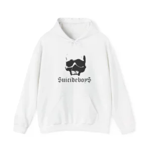 SuicideBoys Skeleton Head Hoodie Front Side