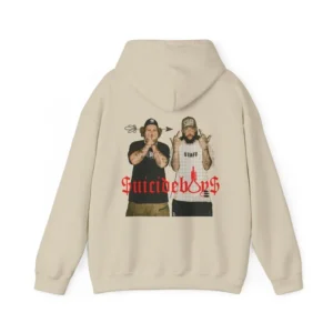 Suicideboys G59 Graphic Hoodie Biege